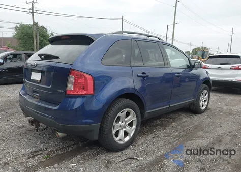 2013 Ford Edge Sel from USA, damaged, VIN 2FMDK3JC5DBA10657